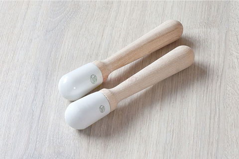 Chày sứ trơn Jipo dài 155mm không tráng men 830b/1