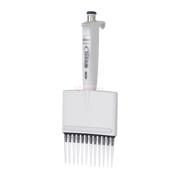 Dụng cụ hút mẫu micropipette Hirschmann 10-100ul 12 kênh