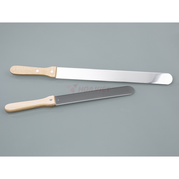 Dụng cụ lấy mẫu Burkle Spatula cán gỗ 180mm