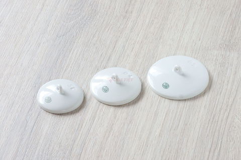 Nắp chén nung bằng sứ Jipo D/70